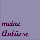 meine Anlässe