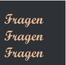 Fragen Fragen Fragen